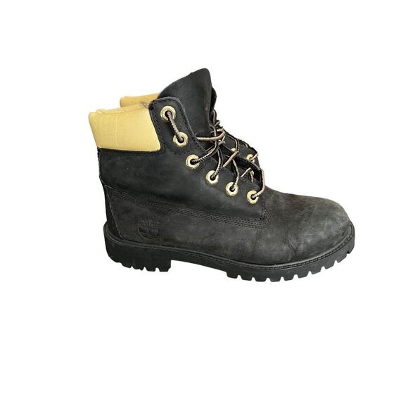 Timberland Waterproof Primaloft 200 Gram Black and Gold Boots - Picture 8 of 10